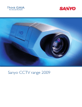 Sanyo VCC-9500 User manual