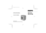Sanyo VCC-5774 User manual