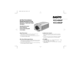 Sanyo VCC-6594P User manual