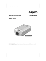Sanyo VCC-WB4000 User manual