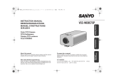 Sanyo VCC-WD8575P User manual