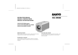 Sanyo VCC-ZM400 User manual