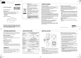 Sanyo VDC-C1575VP User manual