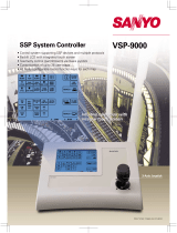 Sanyo VSP-9000 User manual