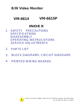Sanyo VM-6614 User manual