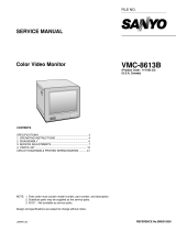 Sanyo VMC-8613B User manual