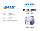 SATO CT400 User manual