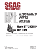 Scag Power Equipment STT-25CH-LP User manual