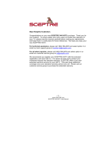 Sceptre X40 User manual