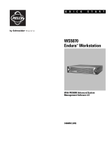 Schneider Electric WS5070 User manual