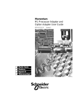 Schneider Electric Processor Adapter User manual
