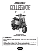 Schwinn Motor Scooters 50CG06RD User manual