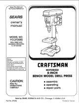 Sears 113.21308 User manual