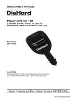 Sears Diehard 200.71522 User manual