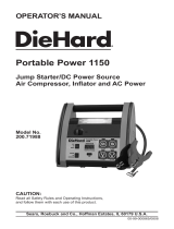 Sears Portable Power 1150 User manual