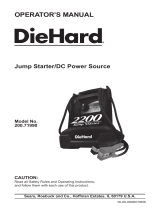 DieHard 200.71990 User manual
