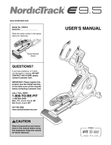 NordicTrack 831.23949.2 User manual