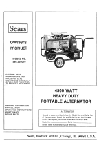 Sears 580326010 User manual