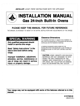 Maytag CWG3100AAS User manual