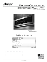 Sears Oven EORD230 User manual