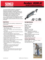 Senco DS300-AC User manual