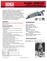 Senco Duraspin DS300-24V User manual