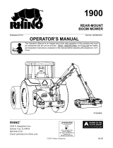 RHINO 1900 User manual