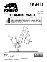 RHINO 95HD User manual