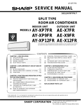 Sharp AE-X7FR User manual