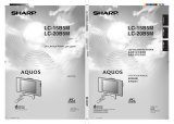 Sharp AQUOS LC-15B5M User manual