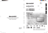 Sharp AQUOS LC-37BD60U User manual