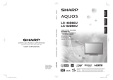 Sharp AQUOS LC46D85U User manual