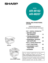 Sharp AR-M162 User manual