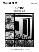 Sharp R-530E User manual