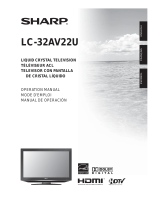 Sharp LC-32AV22U User manual