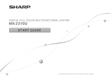 Sharp MX-2310U Quick start guide