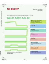 Sharp MX-3100N User manual