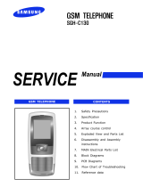 Sharp SGH-C130 User manual