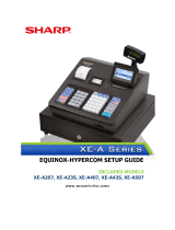 Sharp XE-A407 User manual