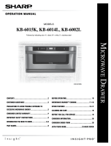 Sharp KB-6002L User manual