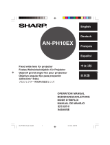Sharp Projector AN-PH10EX User manual