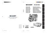 Sharp XV-Z3100 User manual