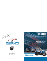 Shelby CS-500S User manual