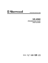 Sherwood VD-4502 User manual
