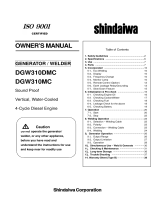 Shindaiwa DGW310MC User manual