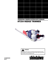 Shindaiwa X7502864200 User manual