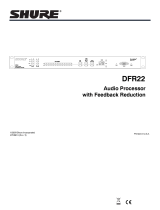 Shure DFR22 User manual