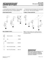 Shure Drums A56D User manual