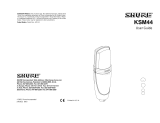 Shure KSM44 User manual