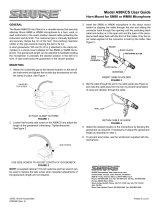 Shure Microphone A98KCS User manual